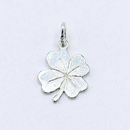 Pendentif Argent Massif Tréfle 0.82G