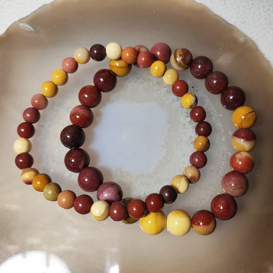 Bracelet Pierre Mookaite Jaspe