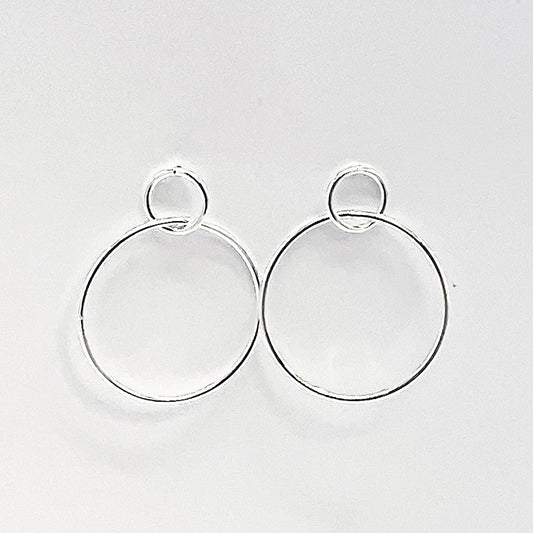 Boucles D'Oreilles Argent 925 Massif 4.11G
