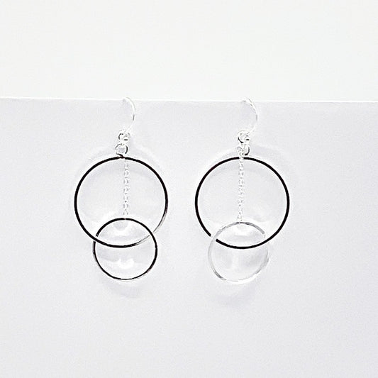 Boucles D'Oreilles Argent 925 Massif 4.2G