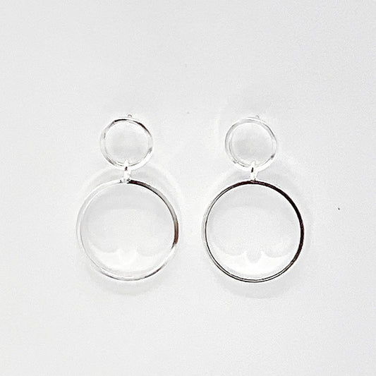 Boucles D'Oreilles Argent 925 Massif 4.54G