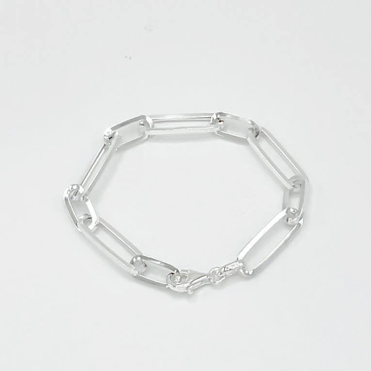 Bracelet Argent 925 Massif 18.5Cm 4.9G