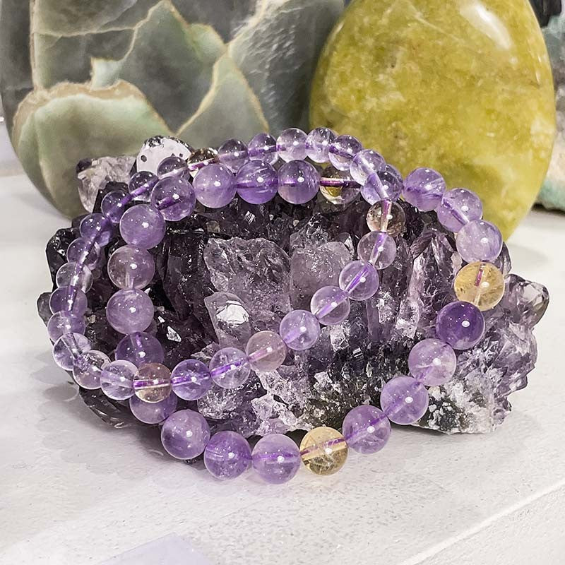 Bracelet Pierre Naturelle Amétrine