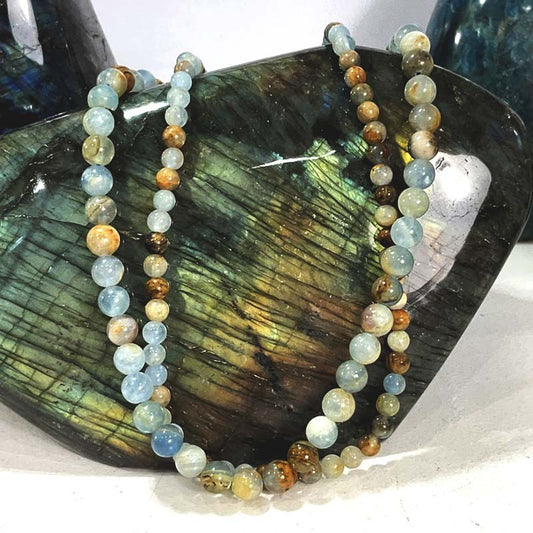Collier Pierre Naturelle Calcite
