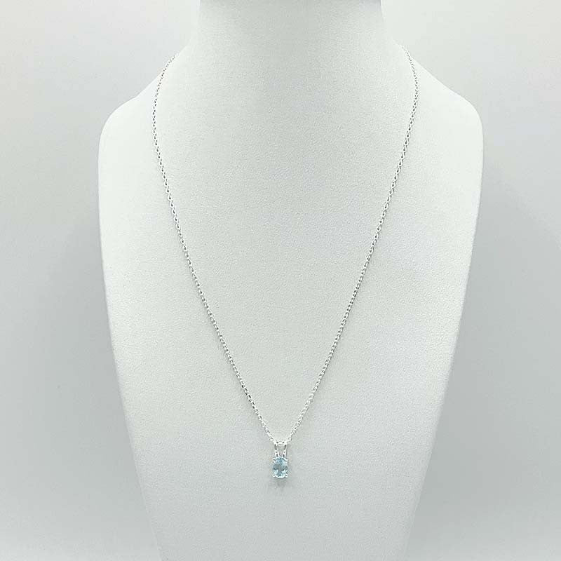 Collier Pierre Argent