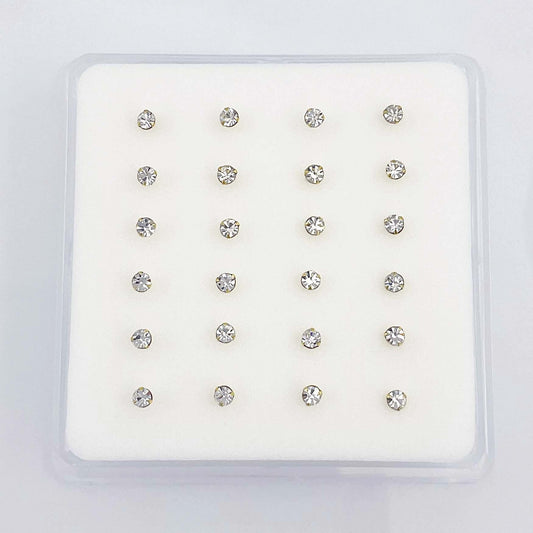 Piercing Nez Strass Argent 925