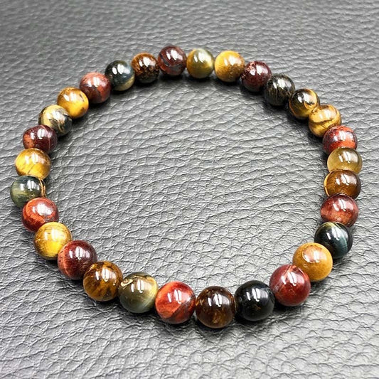 Bracelet Pierre Naturelle 3 Yeux Qualité 8mm