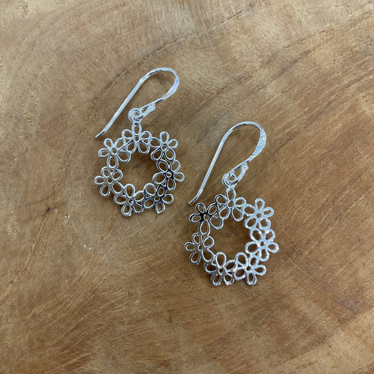 Boucles D'Oreilles Argent 925 Massif