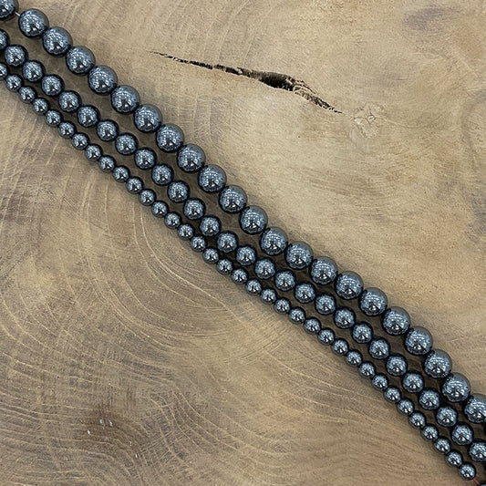 Fil De Pierre Naturelle En Hématite