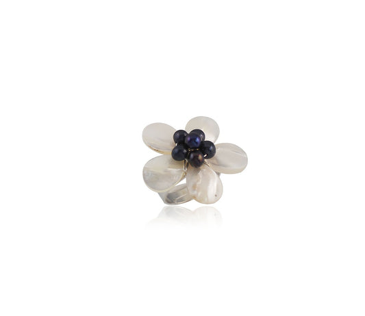 Bague Fantaisie Avec Nacre