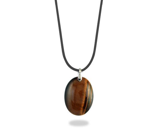 Collier Pierre Loeil De Tigre