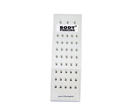 Presentoir Piercing Labret 43Pcs