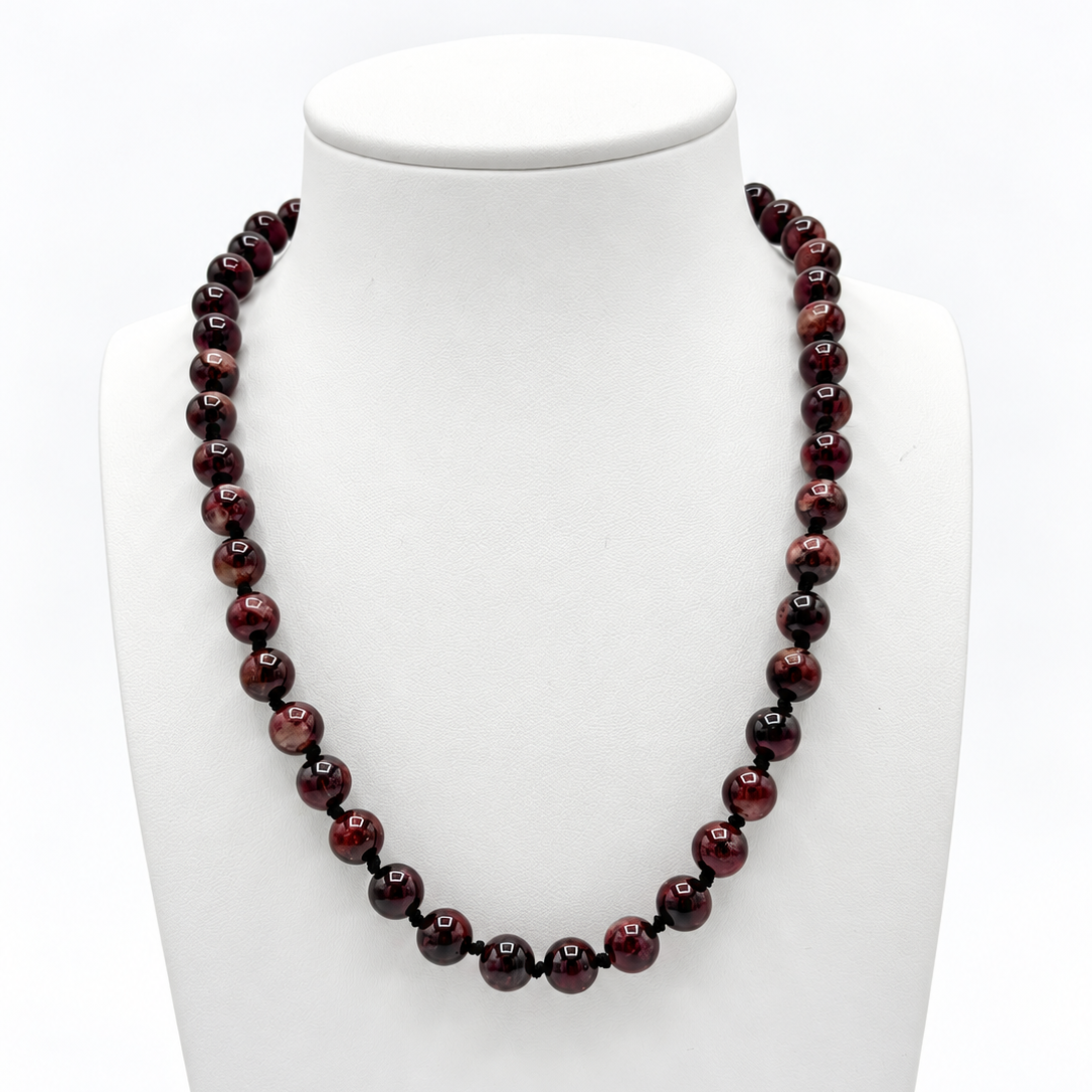 Collier Pierre Naturelle Grenat