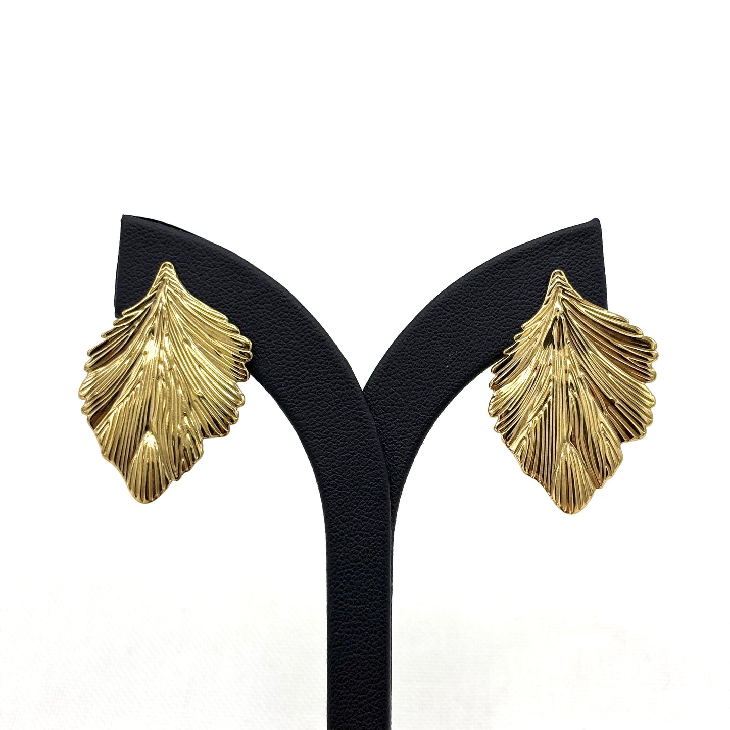 Boucles D'Oreilles Acier Inoxydable Doré
