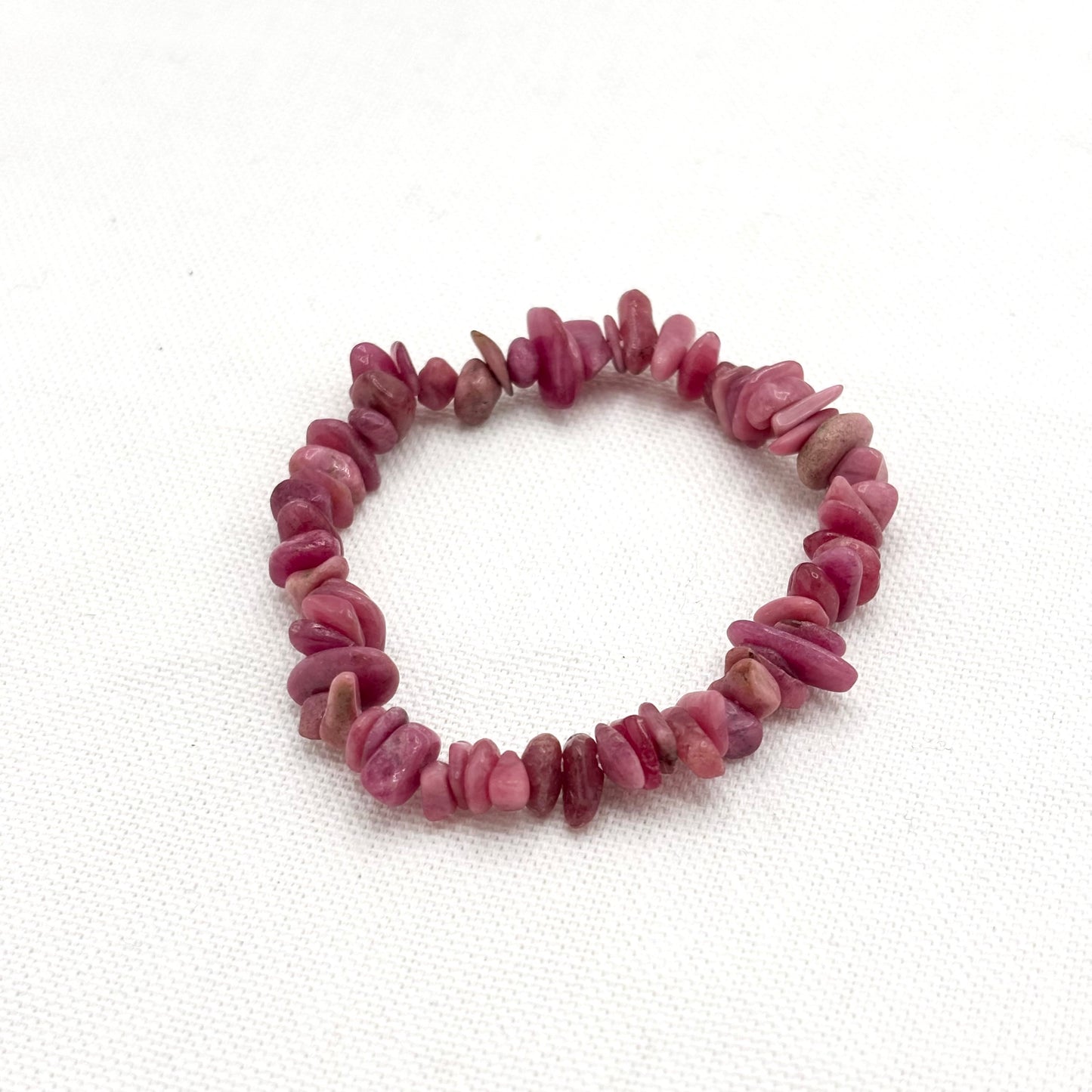 Bracelet Collier Pierre Naturelle Quartz Fraise