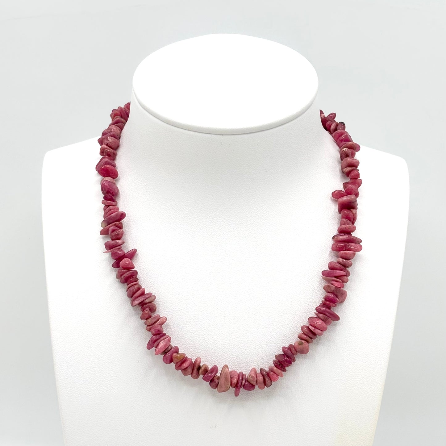 Bracelet Collier Pierre Naturelle Quartz Fraise