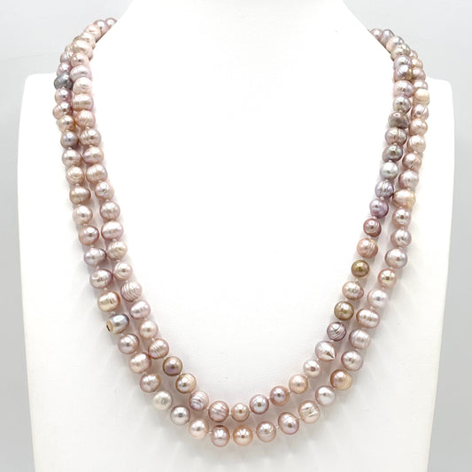Collier Perle D'Eau Douce Sautoir