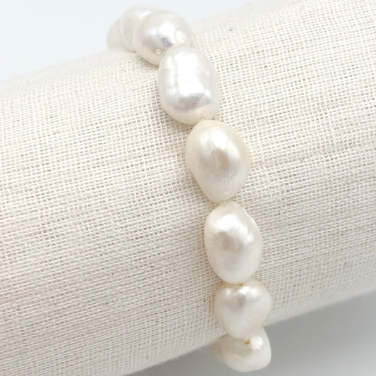 Bracelet Perle D'Eau Douce 13x7mm