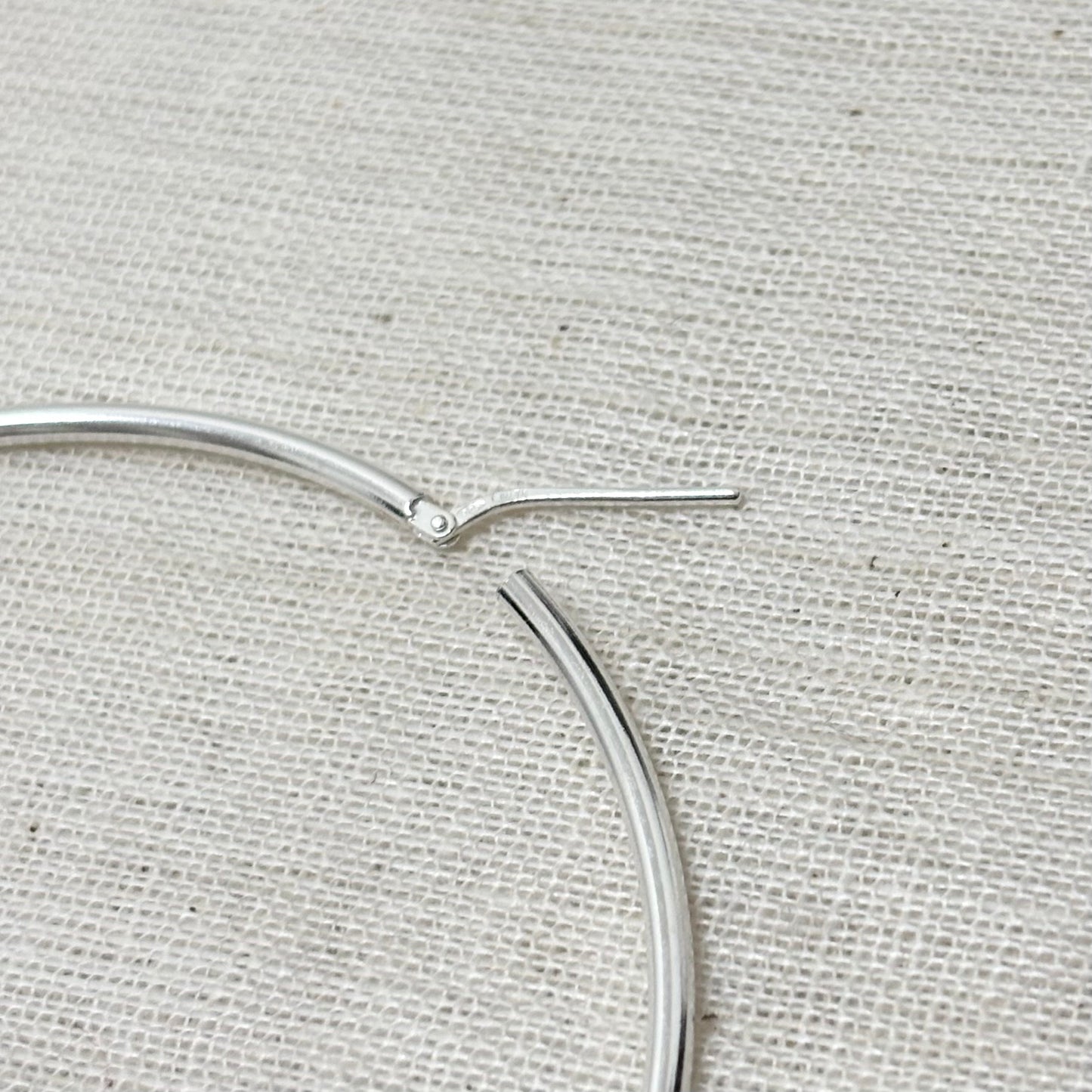 Boucles D'Oreilles Argent 925 Créoles