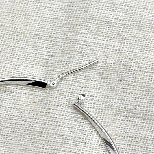 Boucles D'Oreilles Argent 925 Créoles