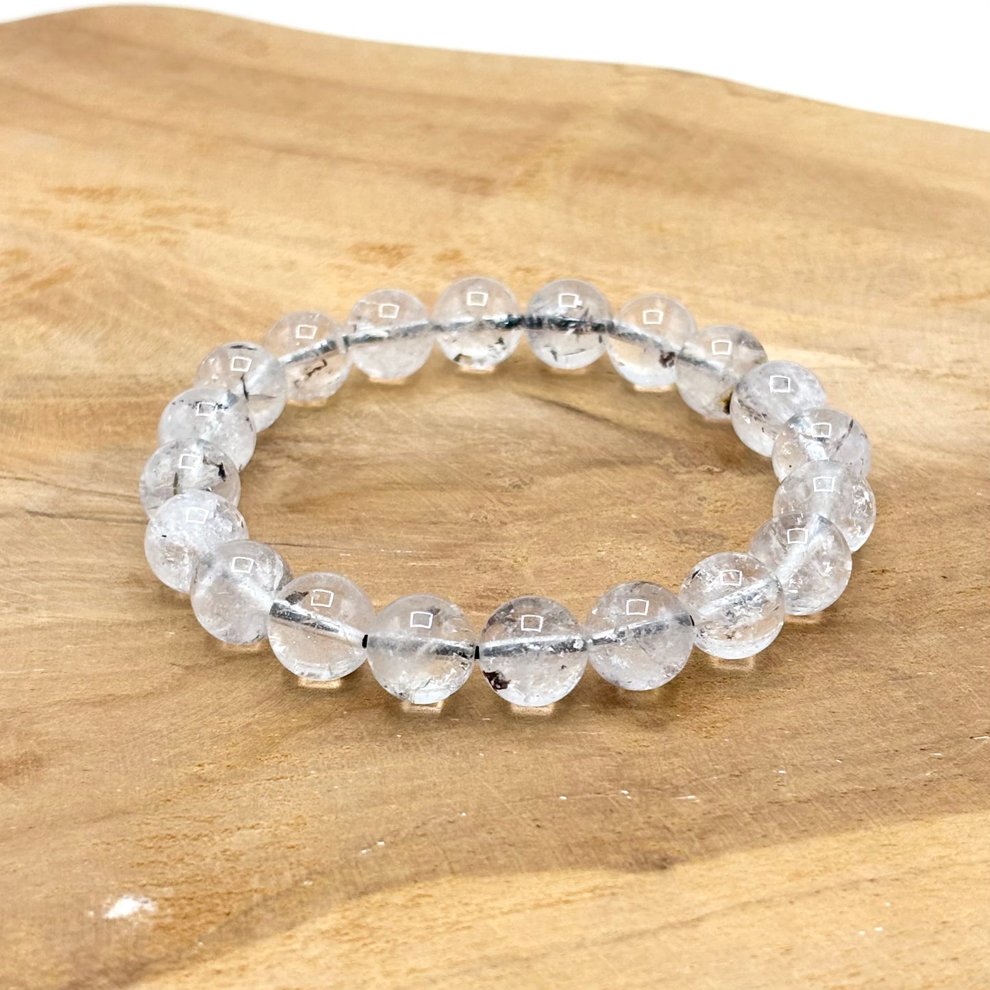 Bracelet Pierre Naturelle Herkimer (Christal De Roche)