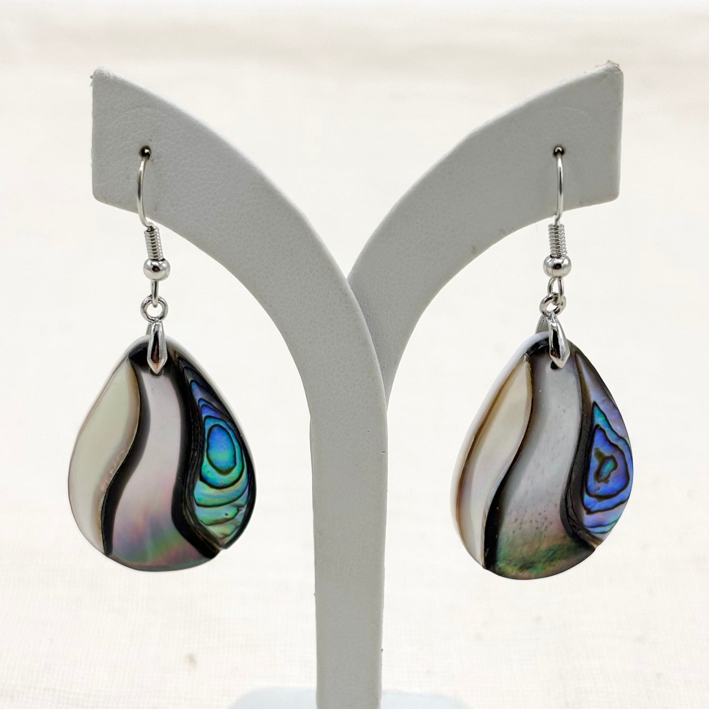 Boucles D'Oreilles Nacre Abalone Laiton