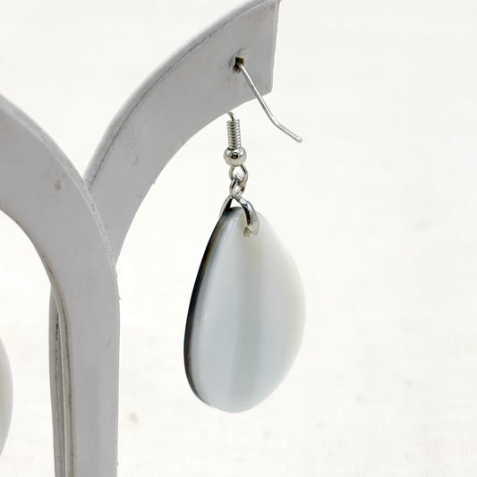 Boucles D'Oreilles Nacre Abalone Laiton