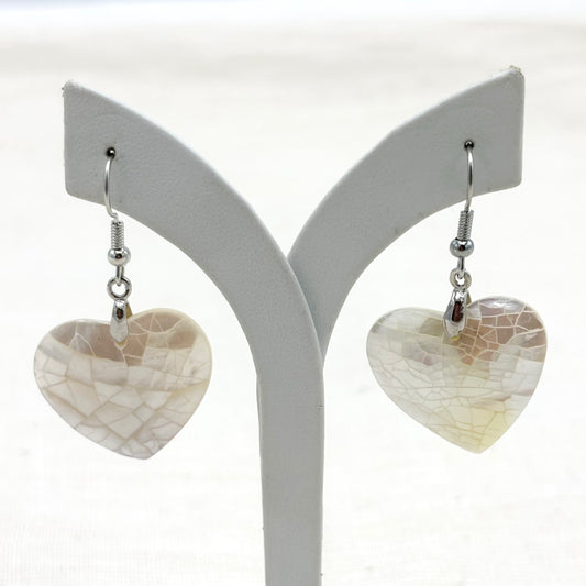 Boucles D'Oreilles Nacre Laiton