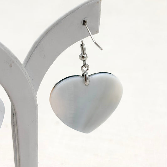 Boucles D'Oreilles Nacre Abalone Laiton