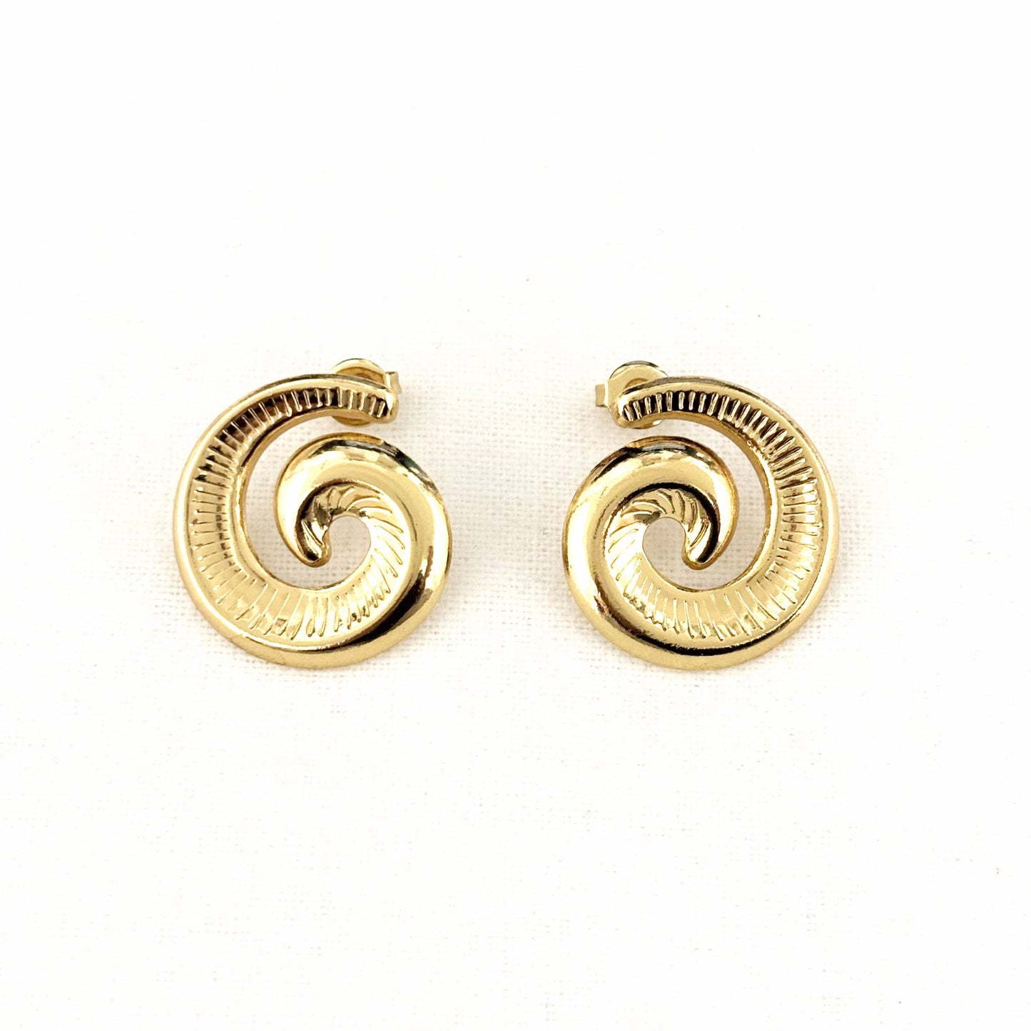 Boucles D'Oreilles Acier Inoxydable Coquillage