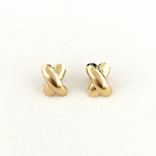 Boucles D'Oreilles Acier Inoxydable Croix