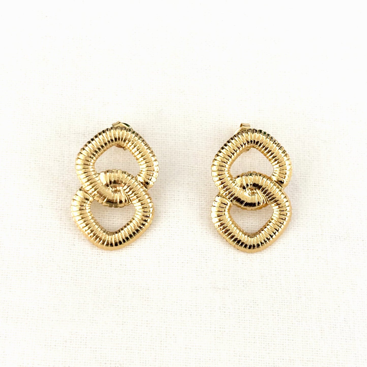 Boucles D'Oreilles Acier Inoxydable Chaine