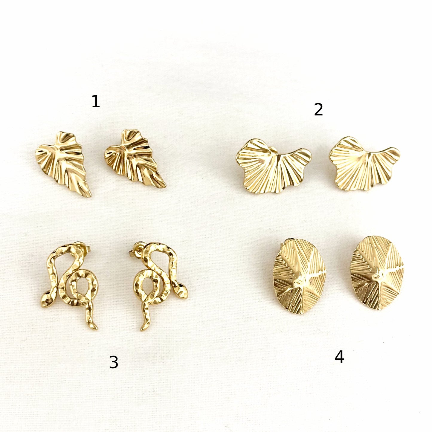Boucles D'Oreilles Acier Inoxydable