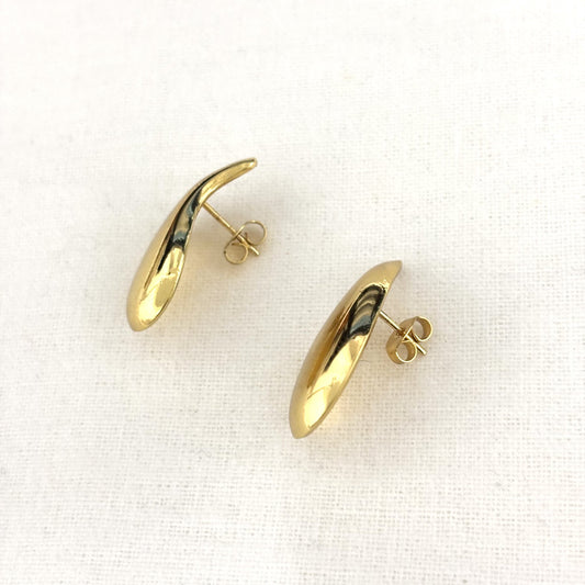 Boucles D'Oreilles Acier Inoxydable Goutte