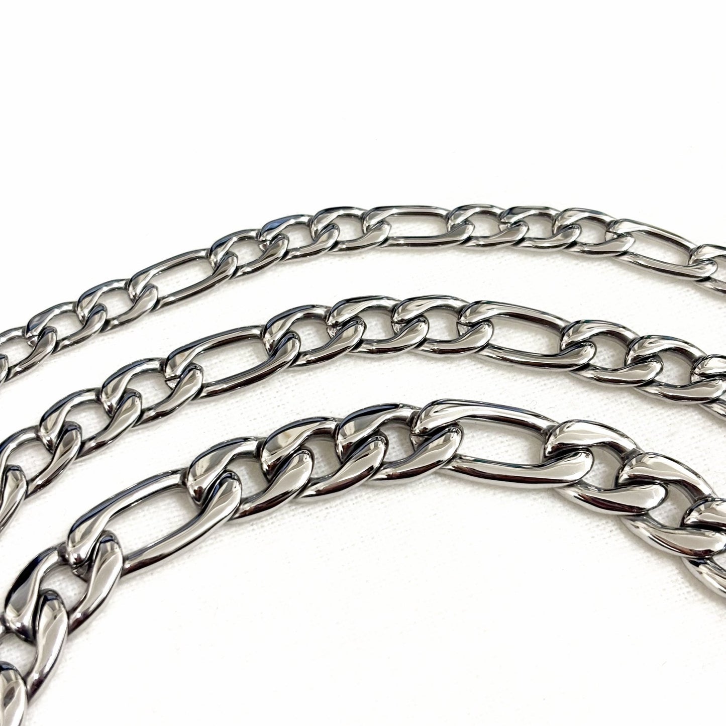 Bracelet Acier Inoxydable Blanc Chaine