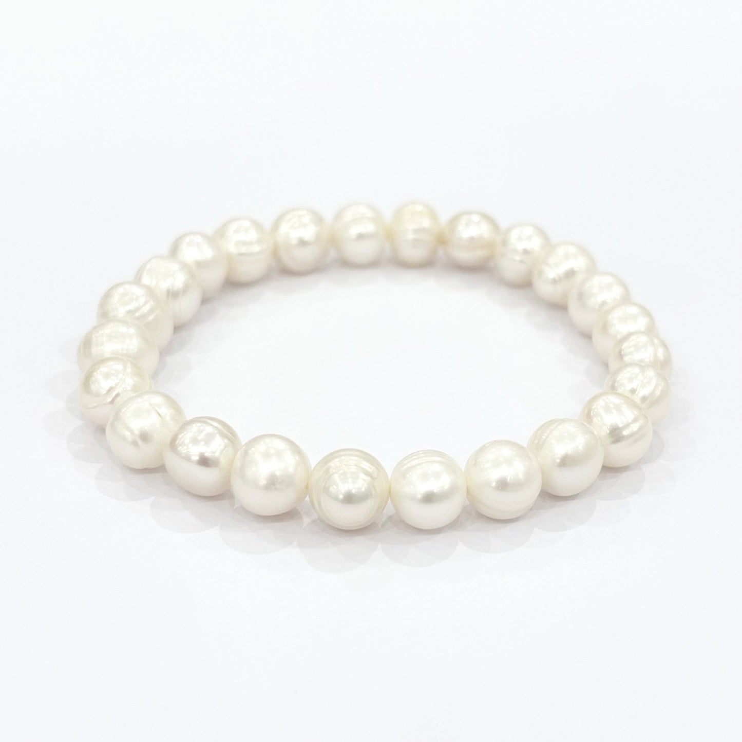 Bracelet Perle D'Eau Douce Elastique