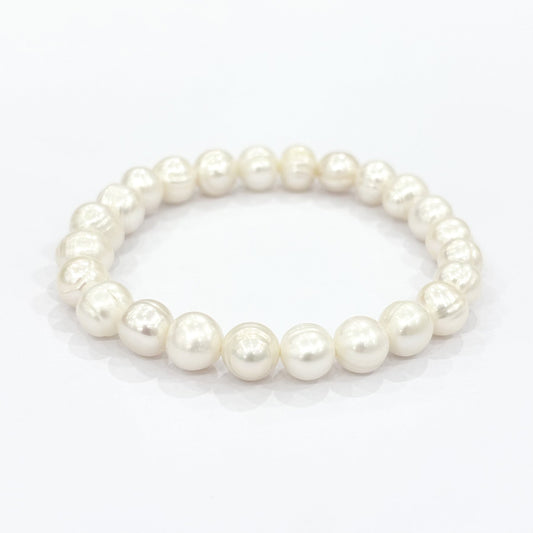 Bracelet Perle D'Eau Douce Elastique