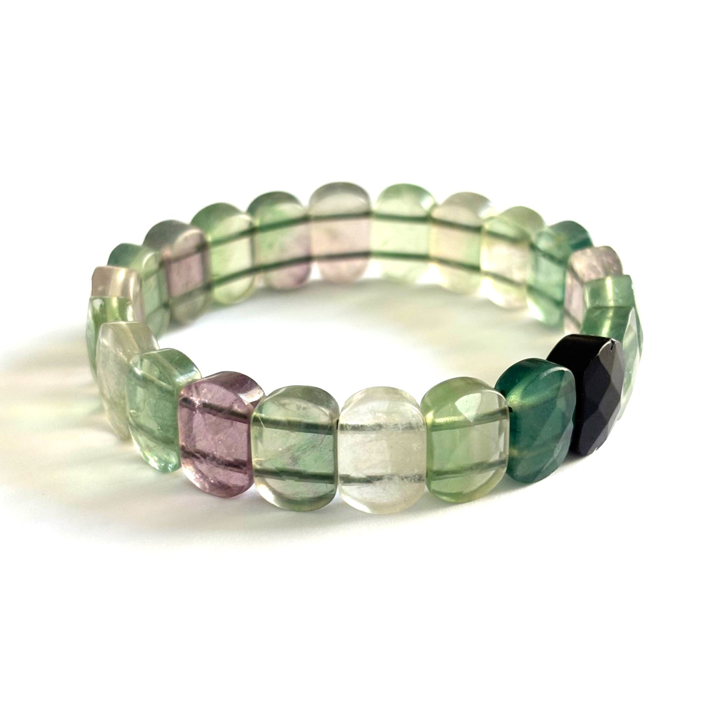 Bracelet Améthyste Pierre Naturelle Elastique