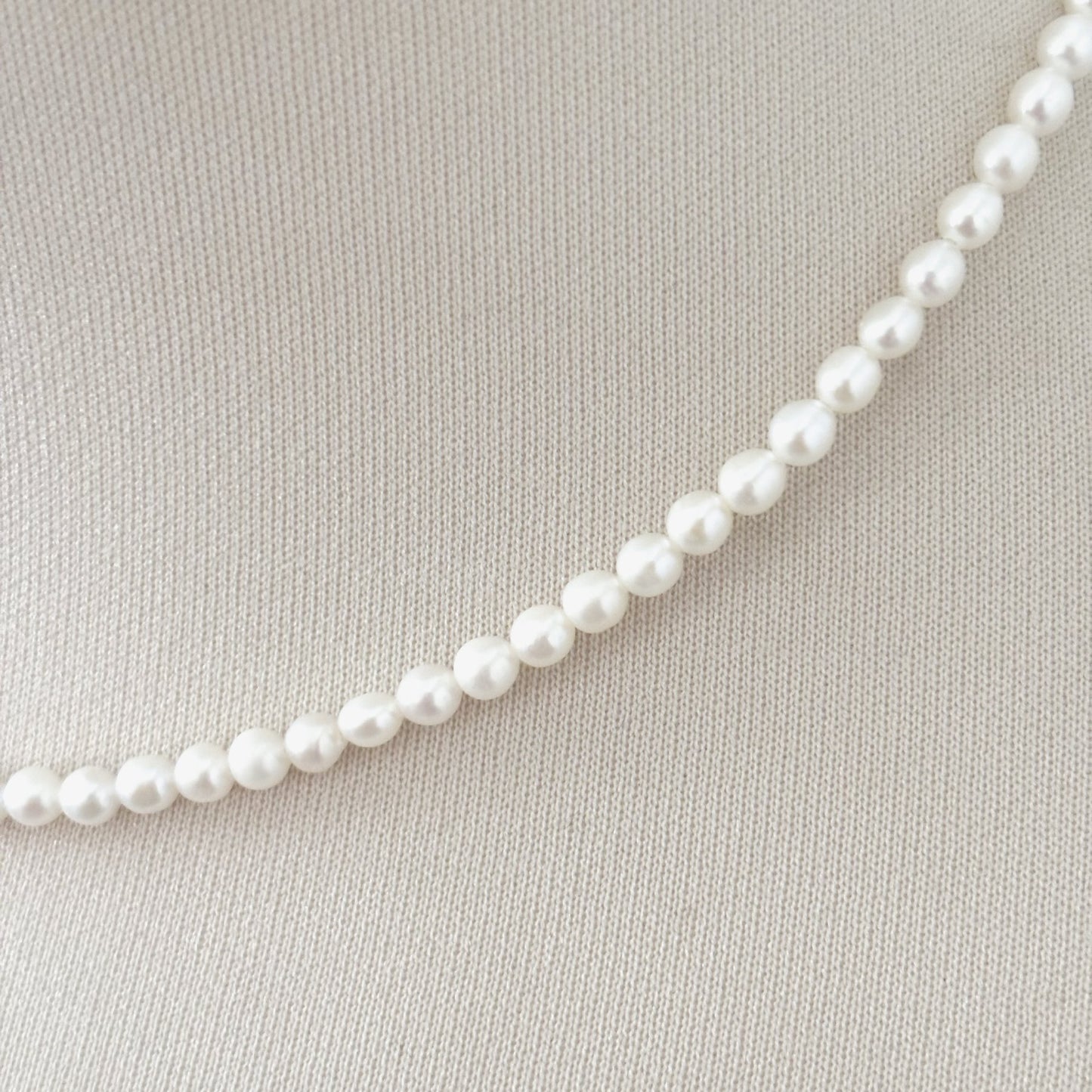 Collier Perle D'Eau Douce Acier Inoxydable