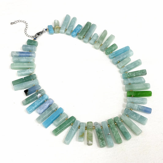 Collier Pierre Naturelle Amazonite