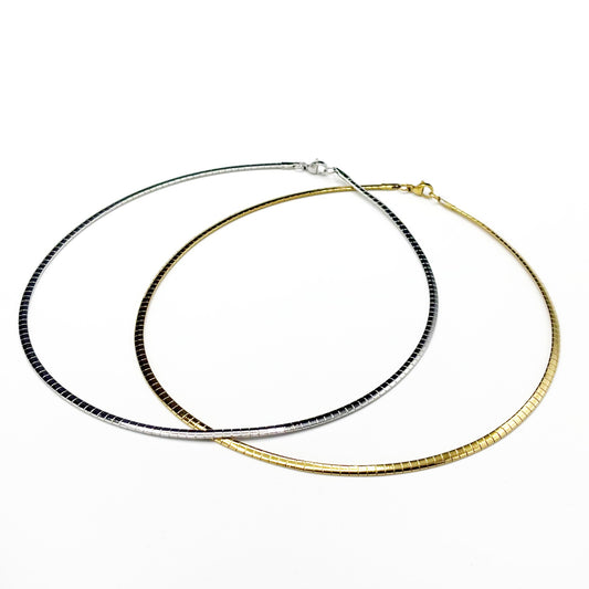 Collier Ras-de-Cou Acier Inoxydable