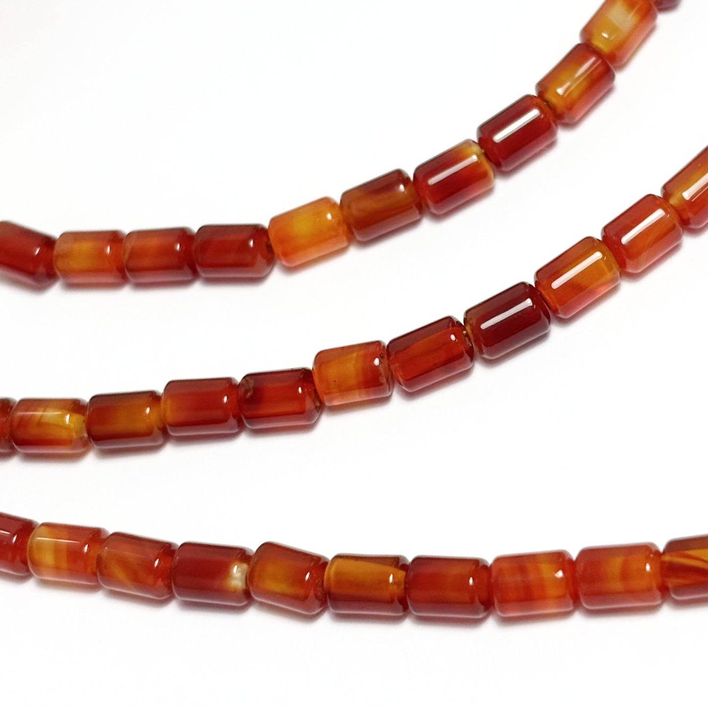 Collier Bracelet Pierre Naturelle Cornaline