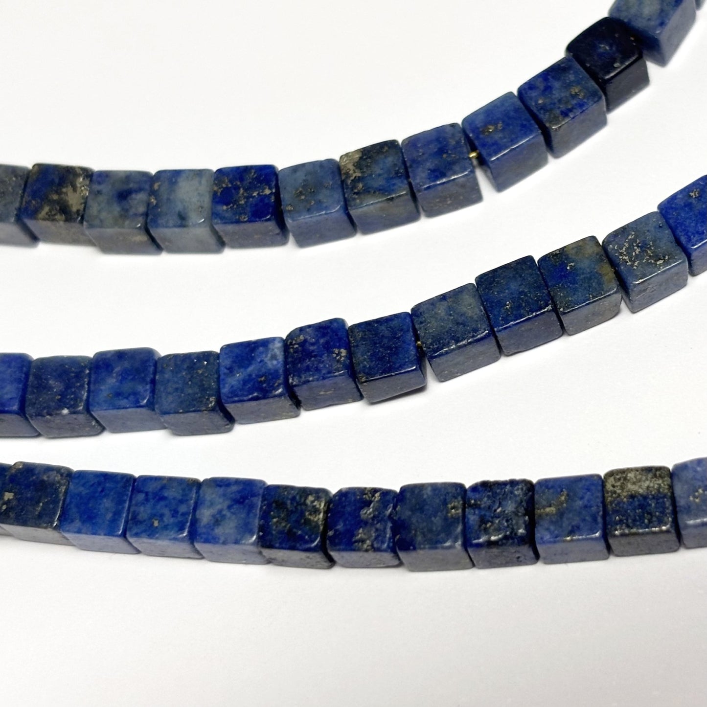 Collier Bracelet Pierre Naturelle Carré