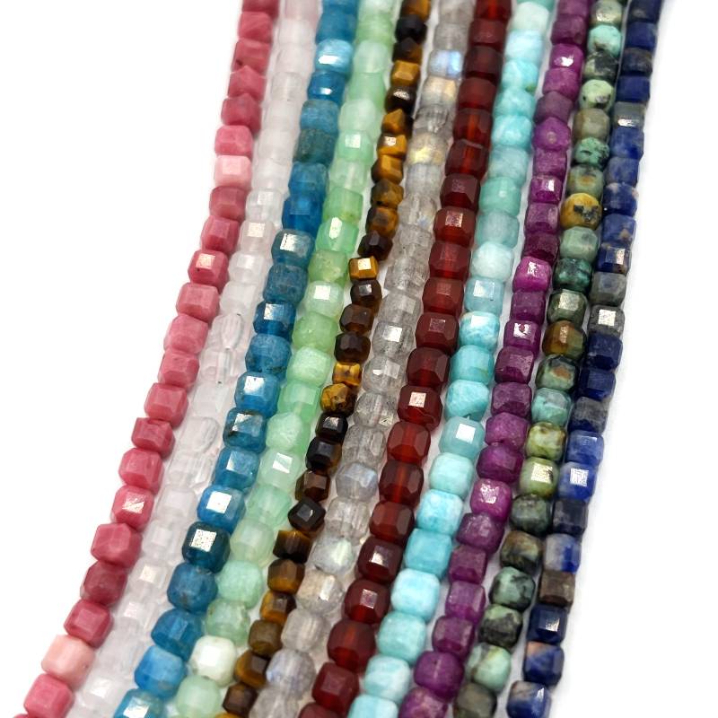 Bracelet Collier Pierre Naturelle Acier Inoxydable