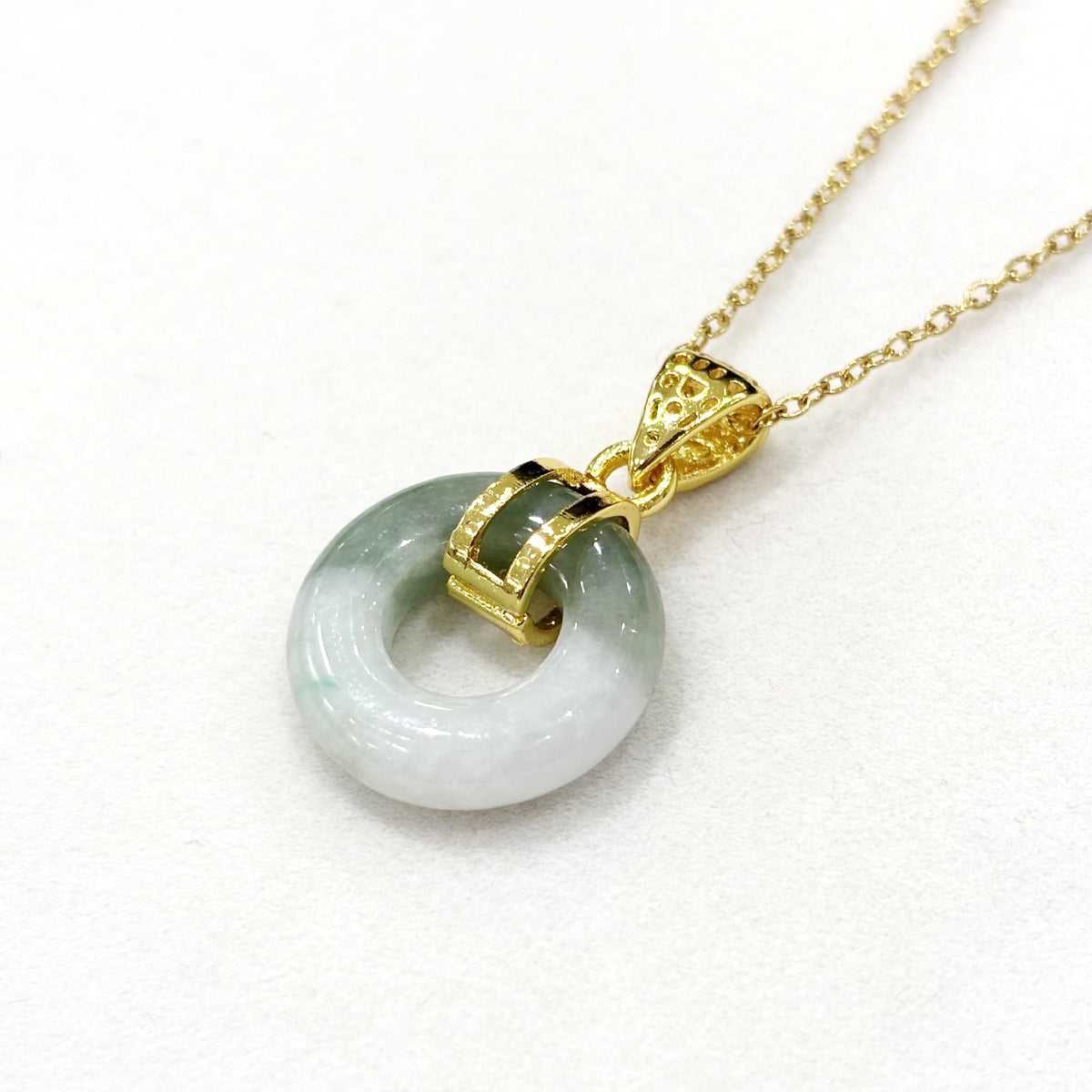 Pendentif Jade Laiton