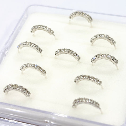 Piercing nez Anneaux 7strass